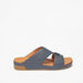 Le Confort Textured Slip-On Arabic Sandals-Men%27s Sandals-thumbnail-1