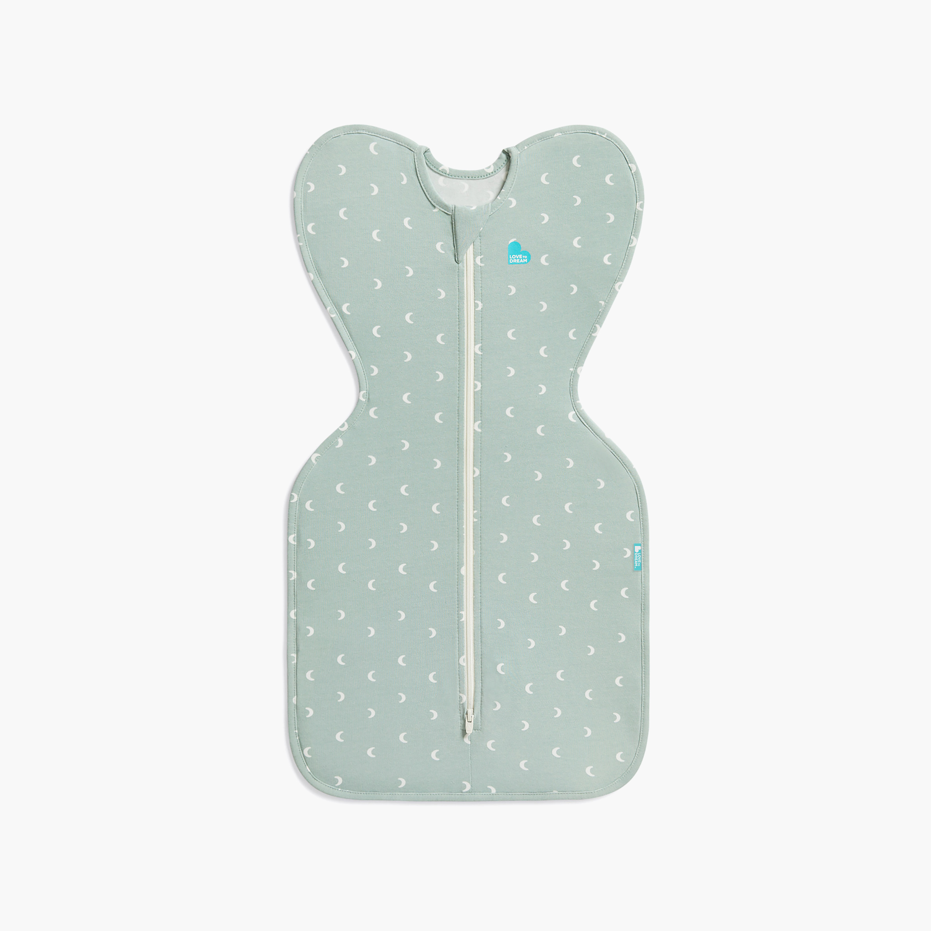 كيس نوم وقماط للرضع سوادل أب مون باللون الزيتوني من لوف تو دريم-baby-nursery-blanketsandswaddles-swaddlesandsleepingbags-image-1