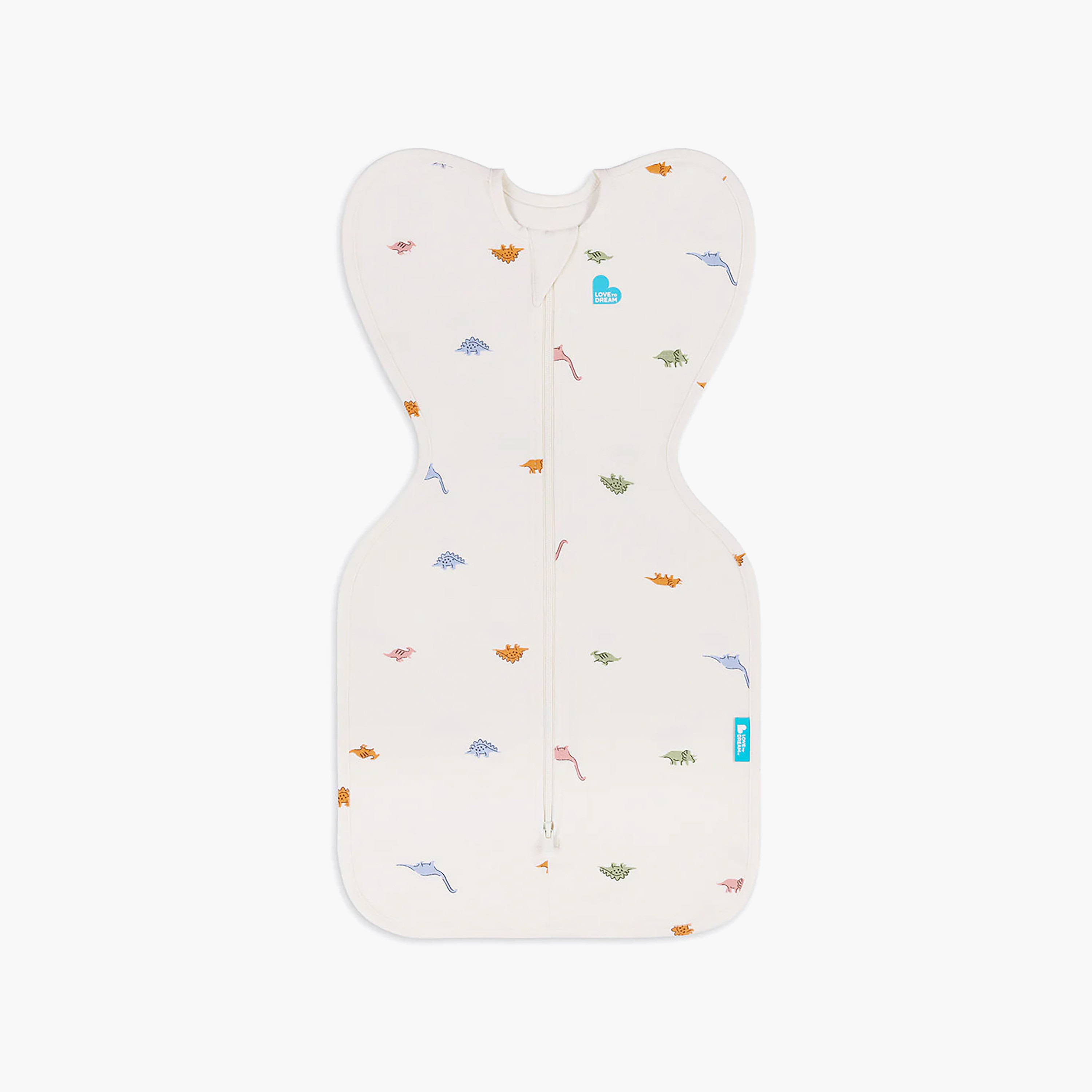 Love To Dream Swaddle Up Original 1.0 TOG Dinosnore Cream Sleeping Bag-baby-nursery-blanketsandswaddles-swaddlesandsleepingbags-image-1