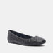 Celeste Women's Quilted Slip-on Round Toe Ballerina Shoes-Women%27s Ballerinas-thumbnailMobile-0
