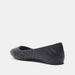Celeste Women's Quilted Slip-on Round Toe Ballerina Shoes-Women%27s Ballerinas-thumbnailMobile-1