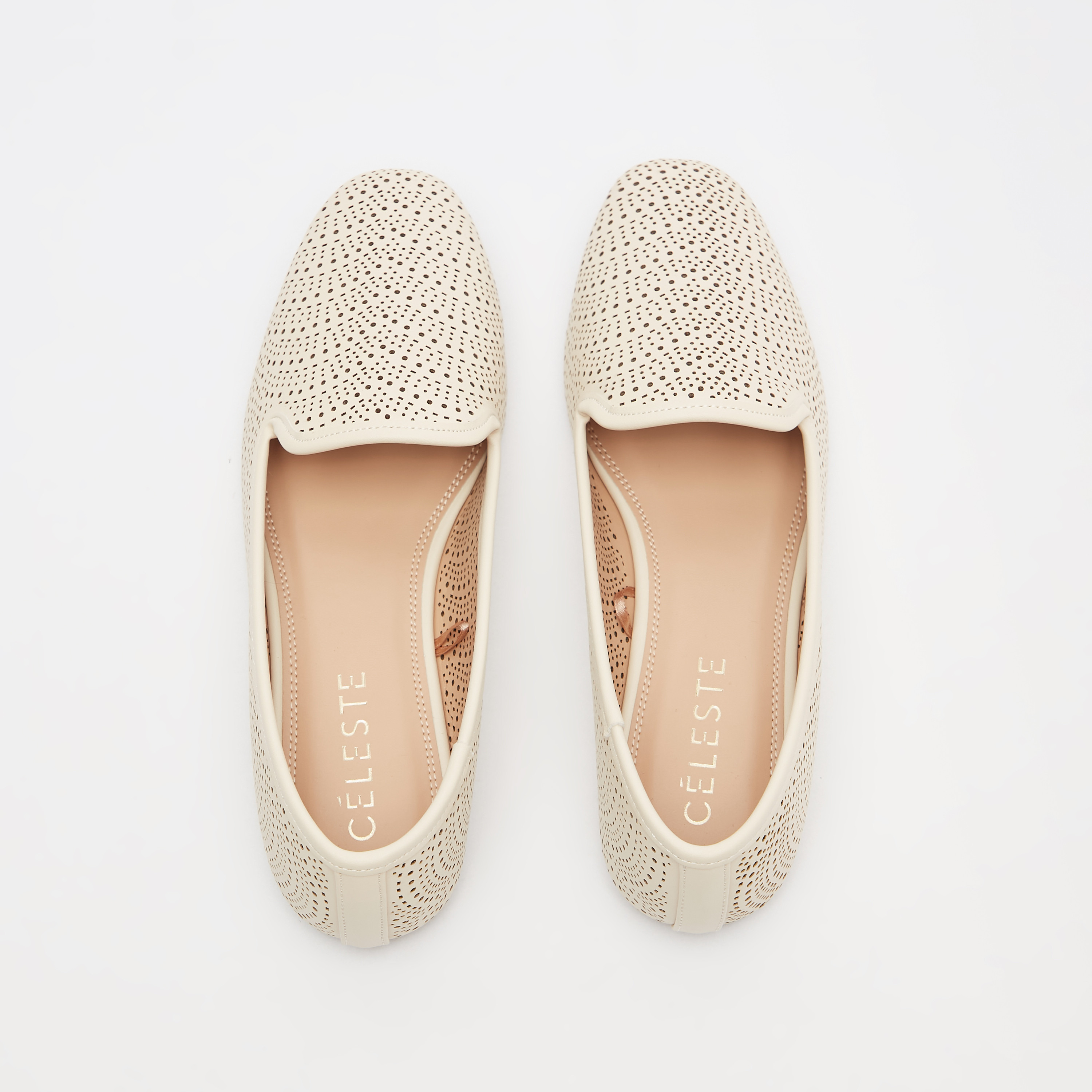 Celeste Slip-On Laser Cut Ballerinas-women-shoes-ballerinas-image-1