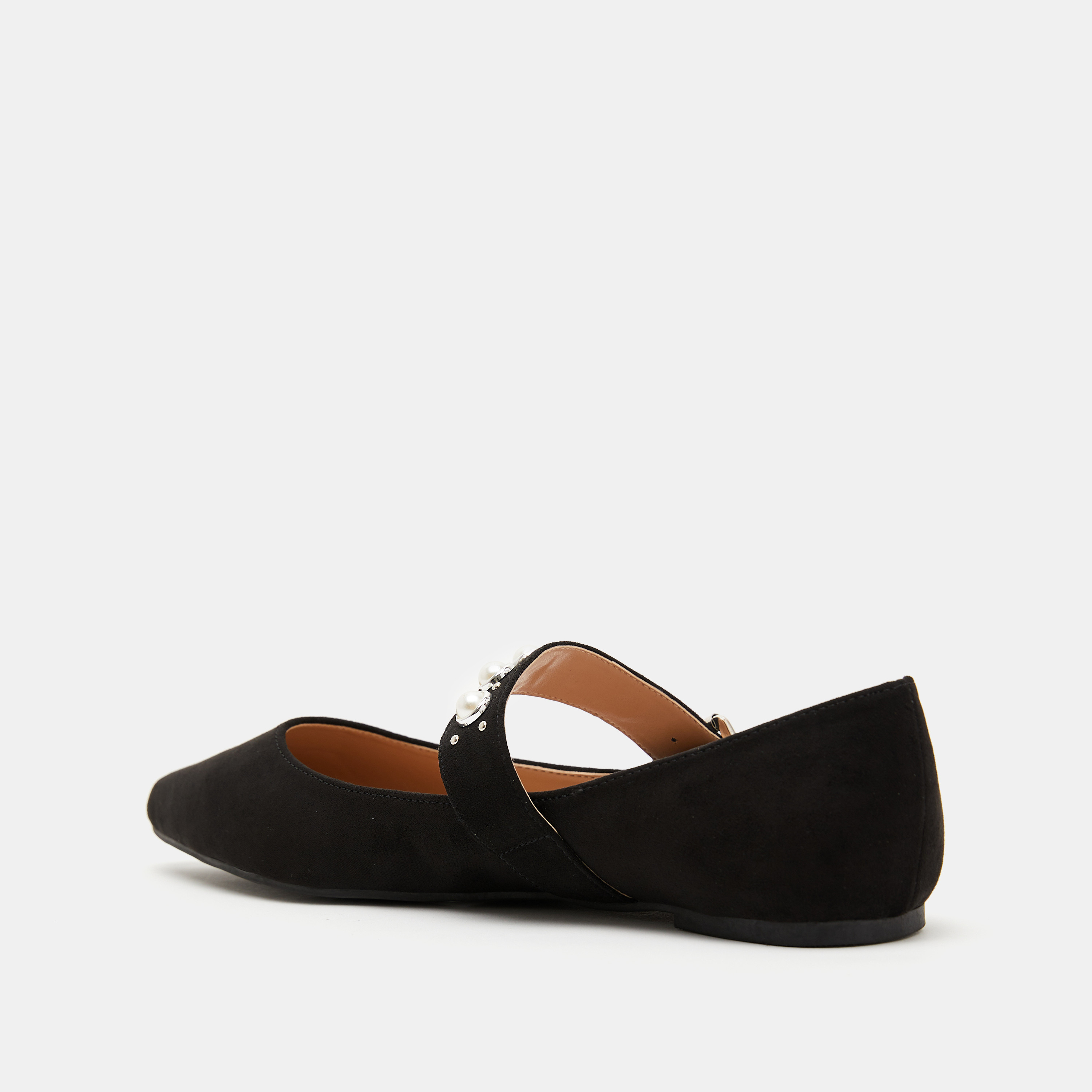 حذاء باليرينا بمقدمّة مدبّبة مزينة للنساء من سيليست-women-shoes-ballerinas-image-3
