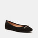 Celeste Women's Slip-On Embellished Square Toe Ballerina Shoes-Women%27s Ballerinas-thumbnailMobile-1