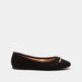 Celeste Women's Slip-On Embellished Square Toe Ballerina Shoes-Women%27s Ballerinas-thumbnail-0