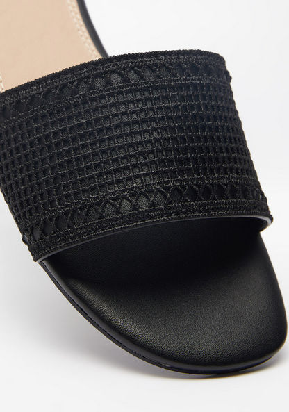 Celeste Women's Textured Slip-On Sandals-Women%27s Flat Sandals-image-3