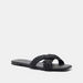 Celeste Weave Textured Cross Strap Sandals-Women%27s Flat Sandals-thumbnailMobile-1