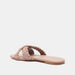 Celeste Weave Textured Cross Strap Sandals-Women%27s Flat Sandals-thumbnail-2