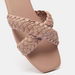 Celeste Weave Textured Cross Strap Sandals-Women%27s Flat Sandals-thumbnailMobile-3