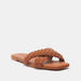 Celeste Weave Textured Cross Strap Sandals-Women%27s Flat Sandals-thumbnailMobile-1