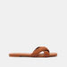 Celeste Weave Textured Cross Strap Sandals-Women%27s Flat Sandals-thumbnailMobile-0