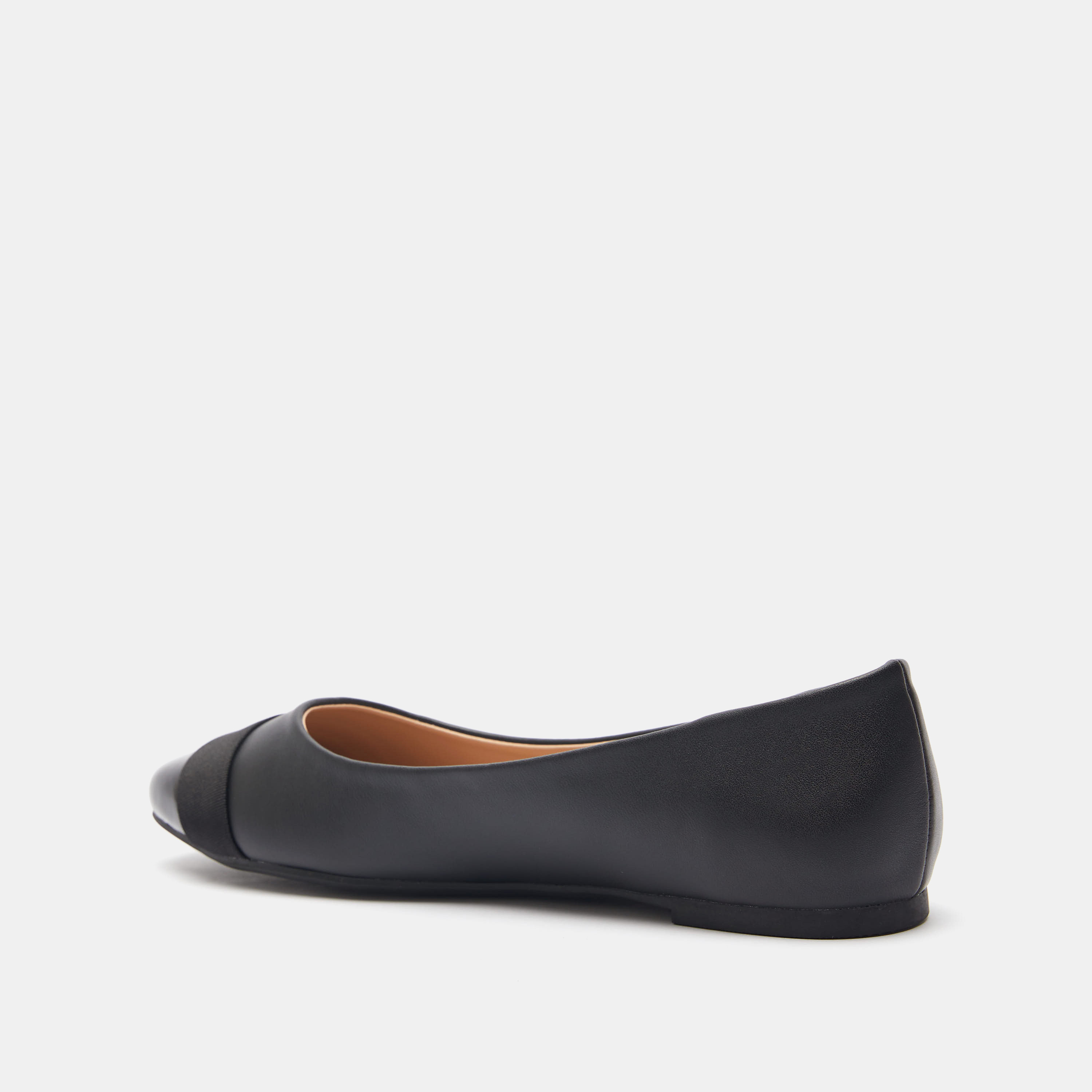 Celeste Women's Textured Round Toe Ballerina Shoes-women-shoes-ballerinas-image-2