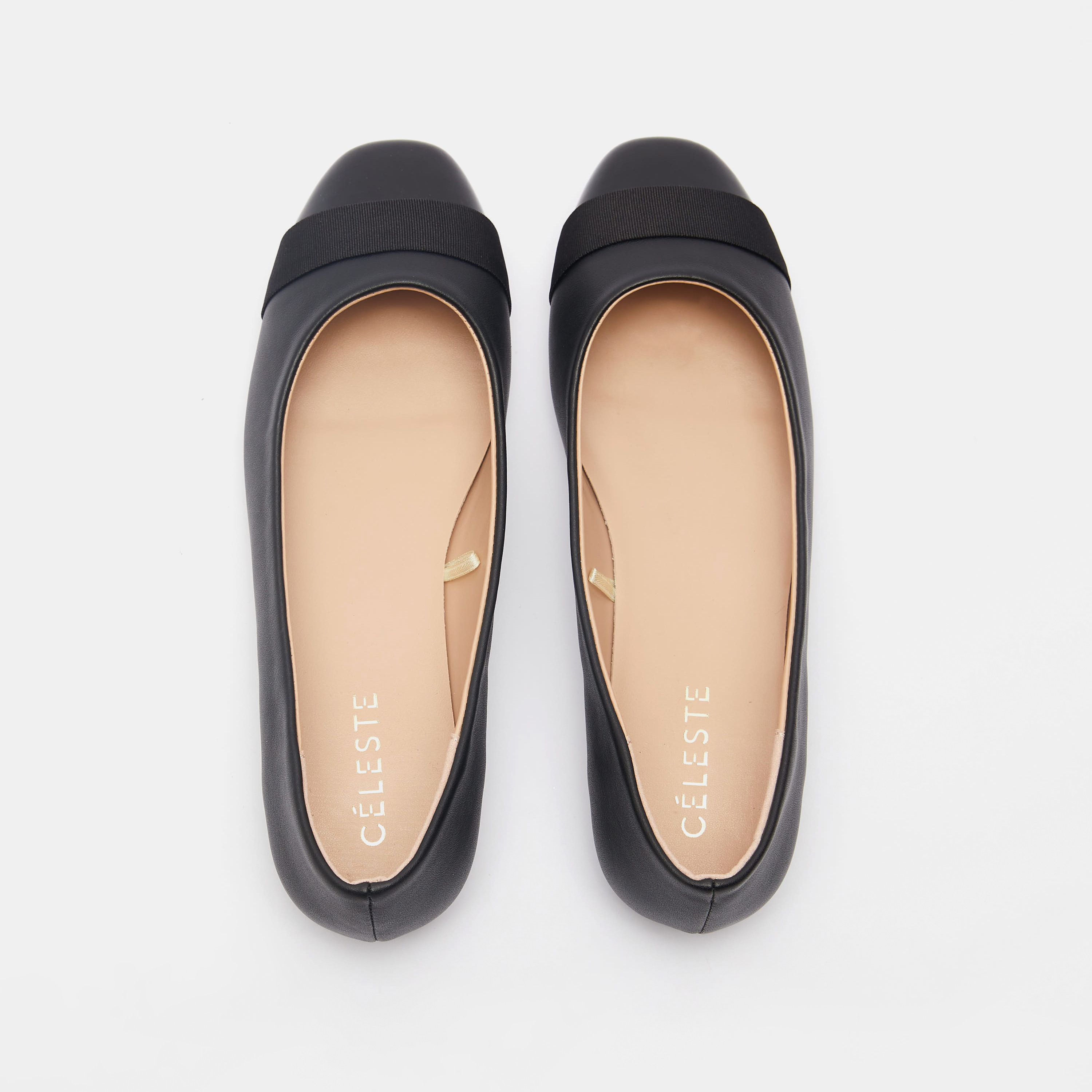 Celeste Women's Textured Round Toe Ballerina Shoes-women-shoes-ballerinas-image-5