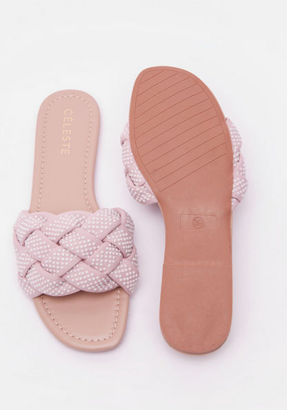 Celeste Women's Embellished Slip-On Sandals