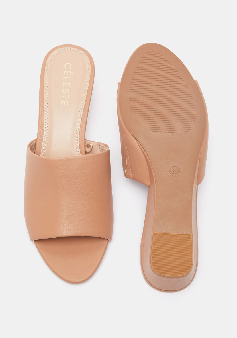 Celeste Women's Open Toe Slip-On Sandals with Wedge Heels-Women%27s Heel Sandals-image-4