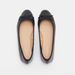 Celeste Textured Ballerina Shoes with Bow Accent-Women%27s Ballerinas-thumbnail-4