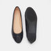 Celeste Textured Ballerina Shoes with Bow Accent-Women%27s Ballerinas-thumbnail-5