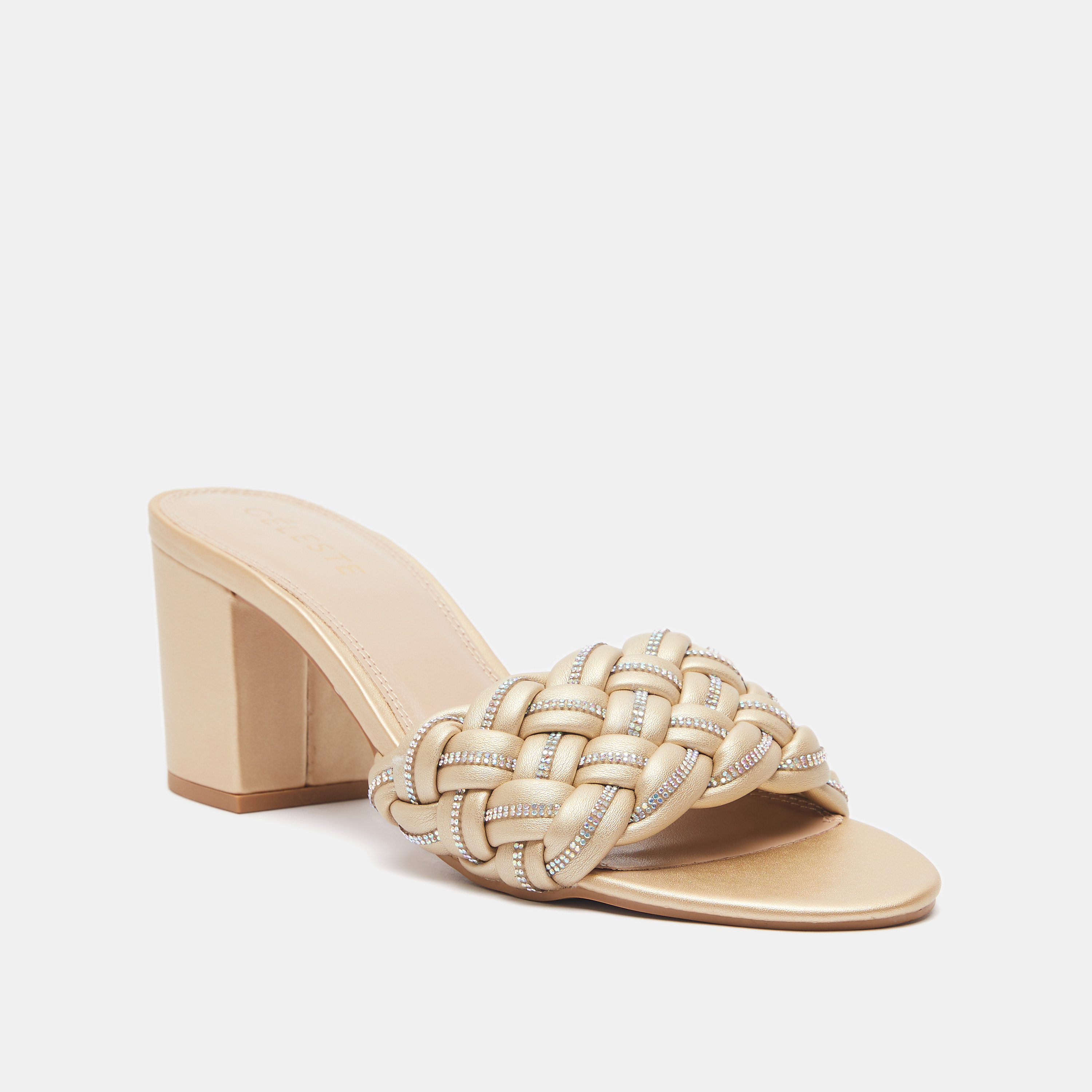 صندل مزيّن سهل الارتداء بكعب سميك للنساء من سيليست-women-shoes-heels-image-6