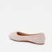 Celeste Women's Embellished Slip-On Round Toe Ballerina Shoes-Women%27s Ballerinas-thumbnail-2