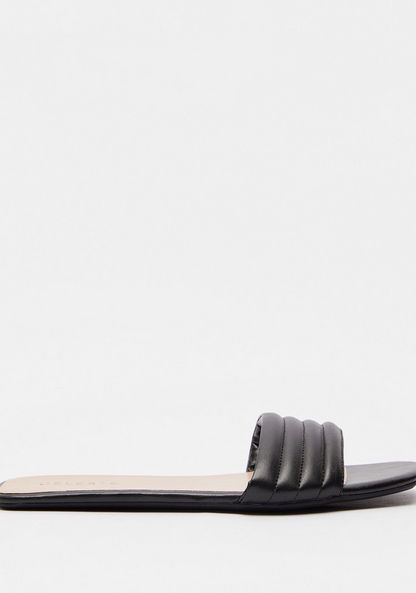 Celeste Women's Solid Slip-On Slide Sandals-Women%27s Flat Sandals-image-0