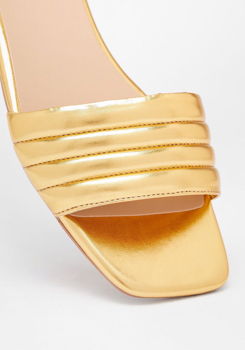 Celeste Women's Solid Slip-On Slide Sandals-Women%27s Flat Sandals-image-3