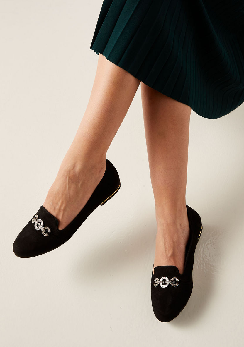 Celeste Women's Slip-On Round Toe Ballerina Shoes-Women%27s Ballerinas-image-0
