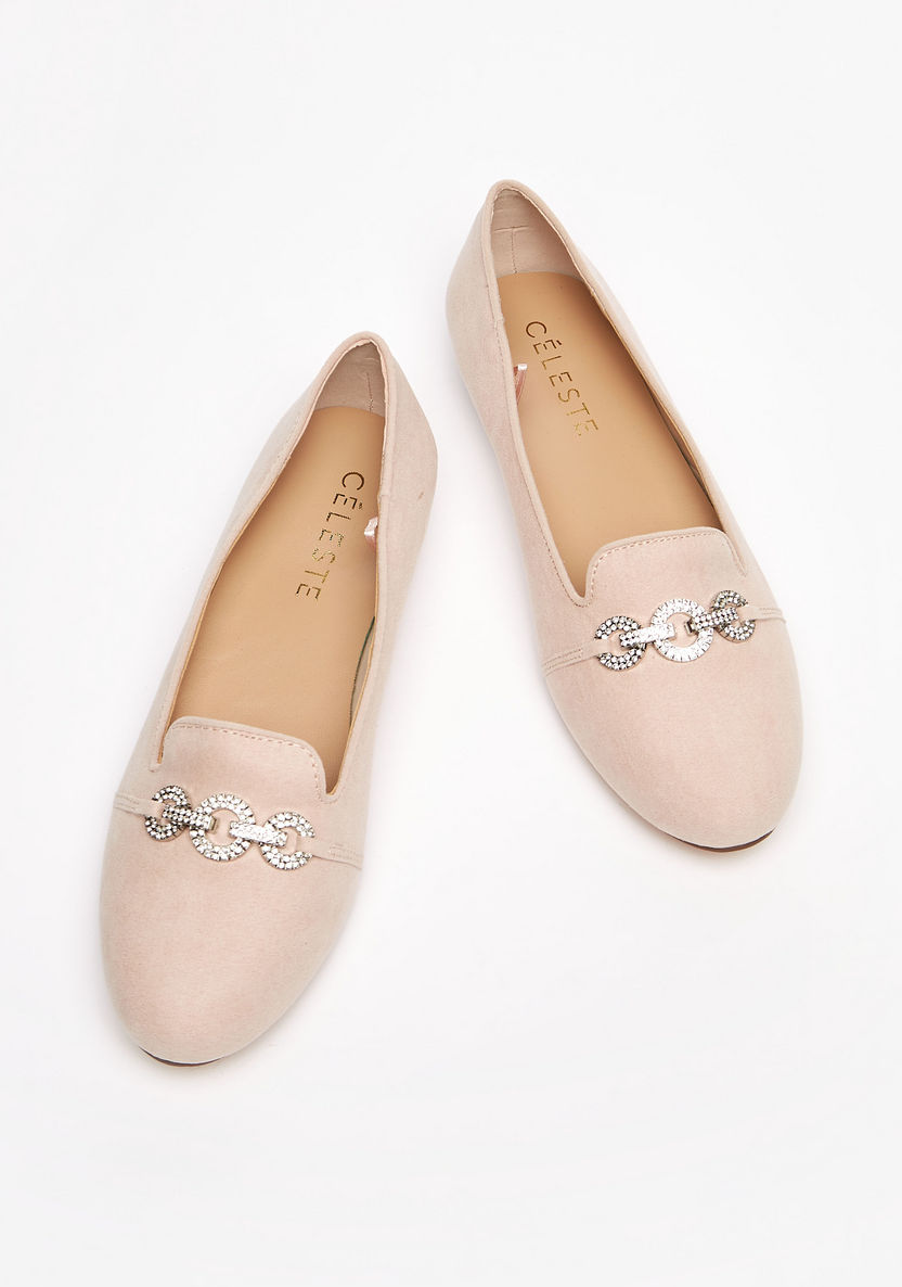 Celeste Women's Slip-On Round Toe Ballerina Shoes-Women%27s Ballerinas-image-2