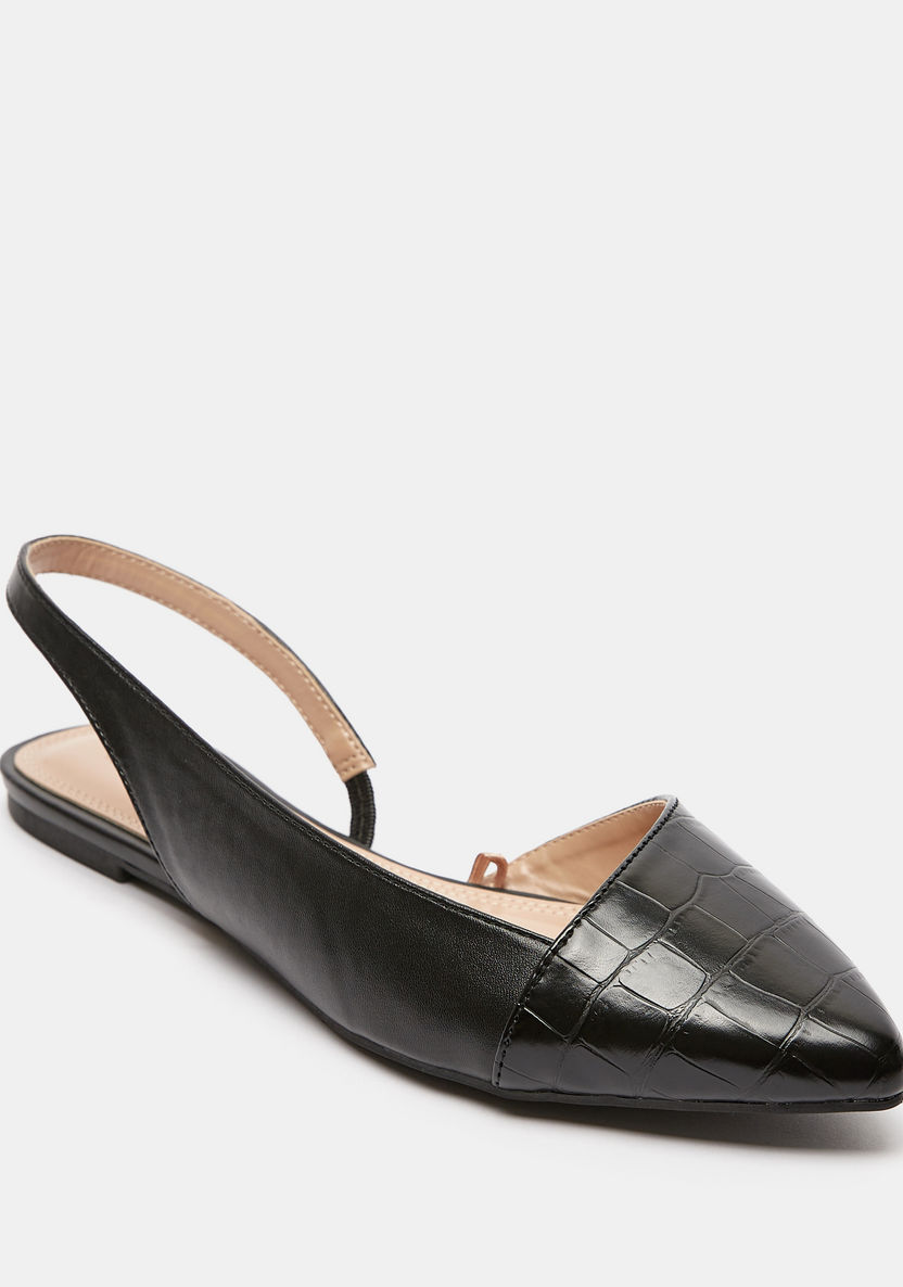 Celeste Women's Textured Pointed Toe Sandals-Women%27s Flat Sandals-image-1