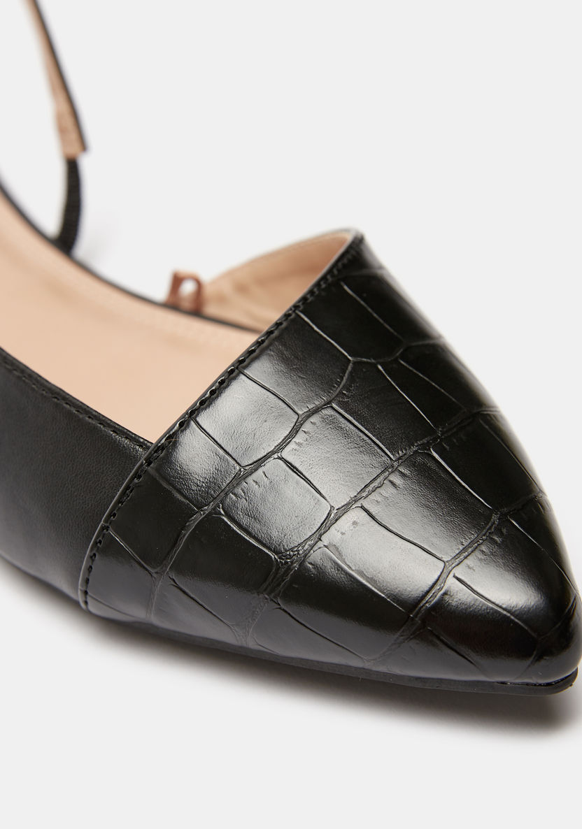 Celeste Women's Textured Pointed Toe Sandals-Women%27s Flat Sandals-image-3