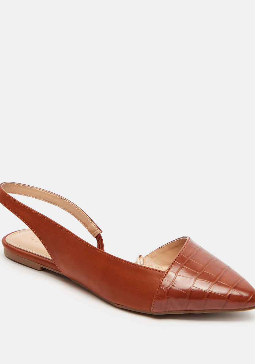 Celeste Women's Textured Pointed Toe Sandals-Women%27s Flat Sandals-image-2