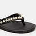 Celeste Women's Slip-On Thong Sandals with Pearl Detailing-Women%27s Flat Sandals-thumbnail-3