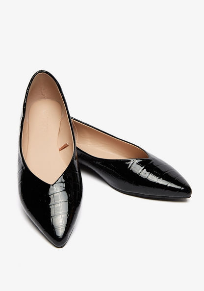 Celeste Women's Slip-On Pointed Toe Ballerina Shoes