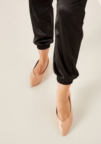 Celeste Women's Slip-On Pointed Toe Ballerina Shoes