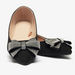 Celeste Women's Pointed Toe Ballerina Shoe with Embellished Bow Accent-Women%27s Ballerinas-thumbnailMobile-3
