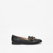 Celeste Women's Chain Accented Slip-On Shoes-Women%27s Casual Shoes-thumbnailMobile-1