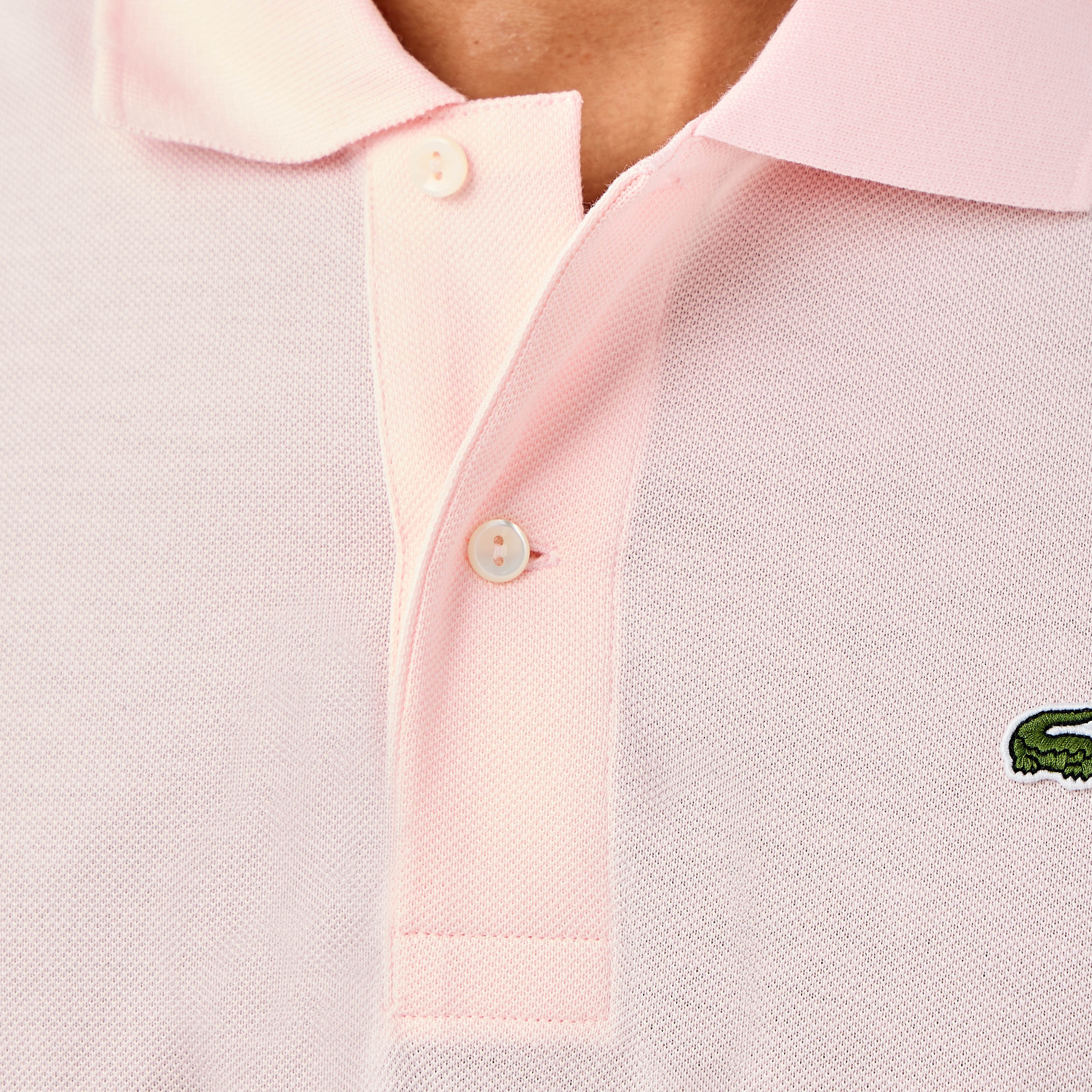 Lacoste Solid Polo T-shirt with Short Sleeves-men-clothing-tshirtsandpolos-polos-image-5
