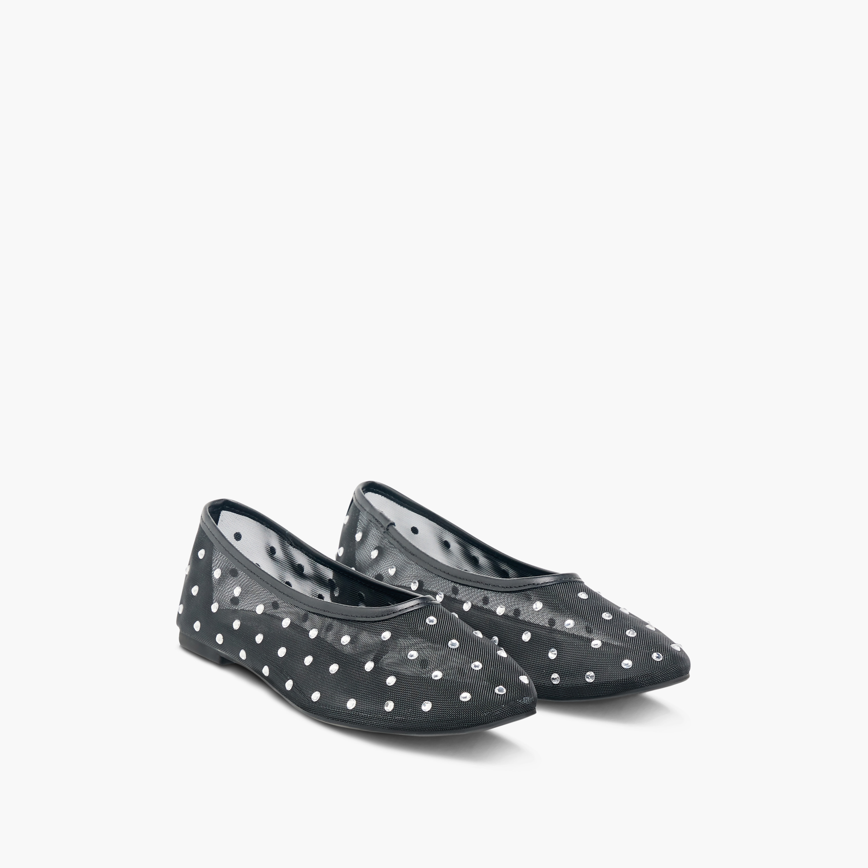حذاء باليرينا مرصع سهل الارتداء للنساء من سيليست-women-shoes-ballerinas-image-1