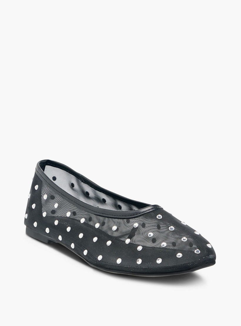 حذاء باليرينا مرصع سهل الارتداء للنساء من سيليست-women-shoes-ballerinas-image-2