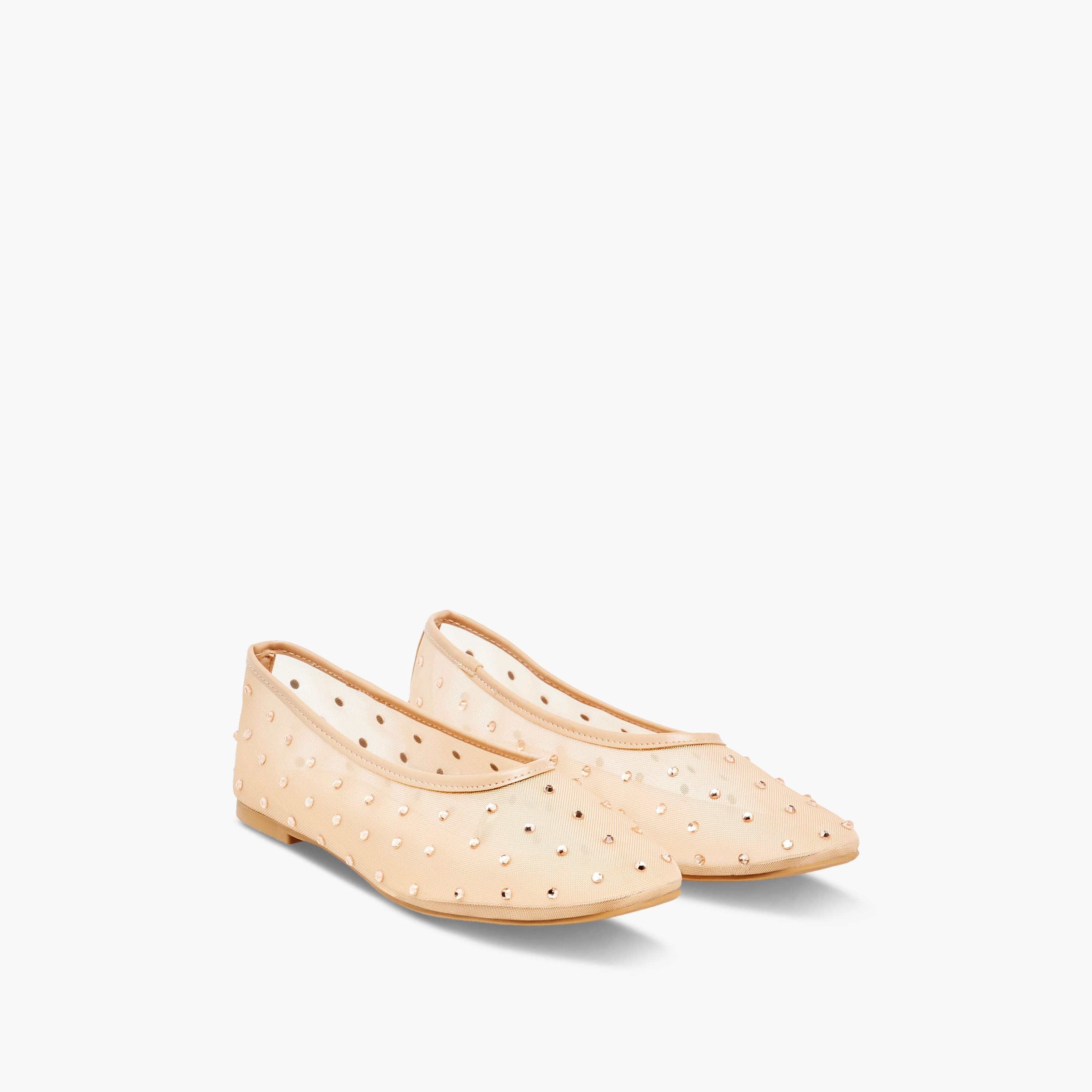 Celeste Women's Studded Slip-On Ballerina Shoes-women-shoes-ballerinas-image-1