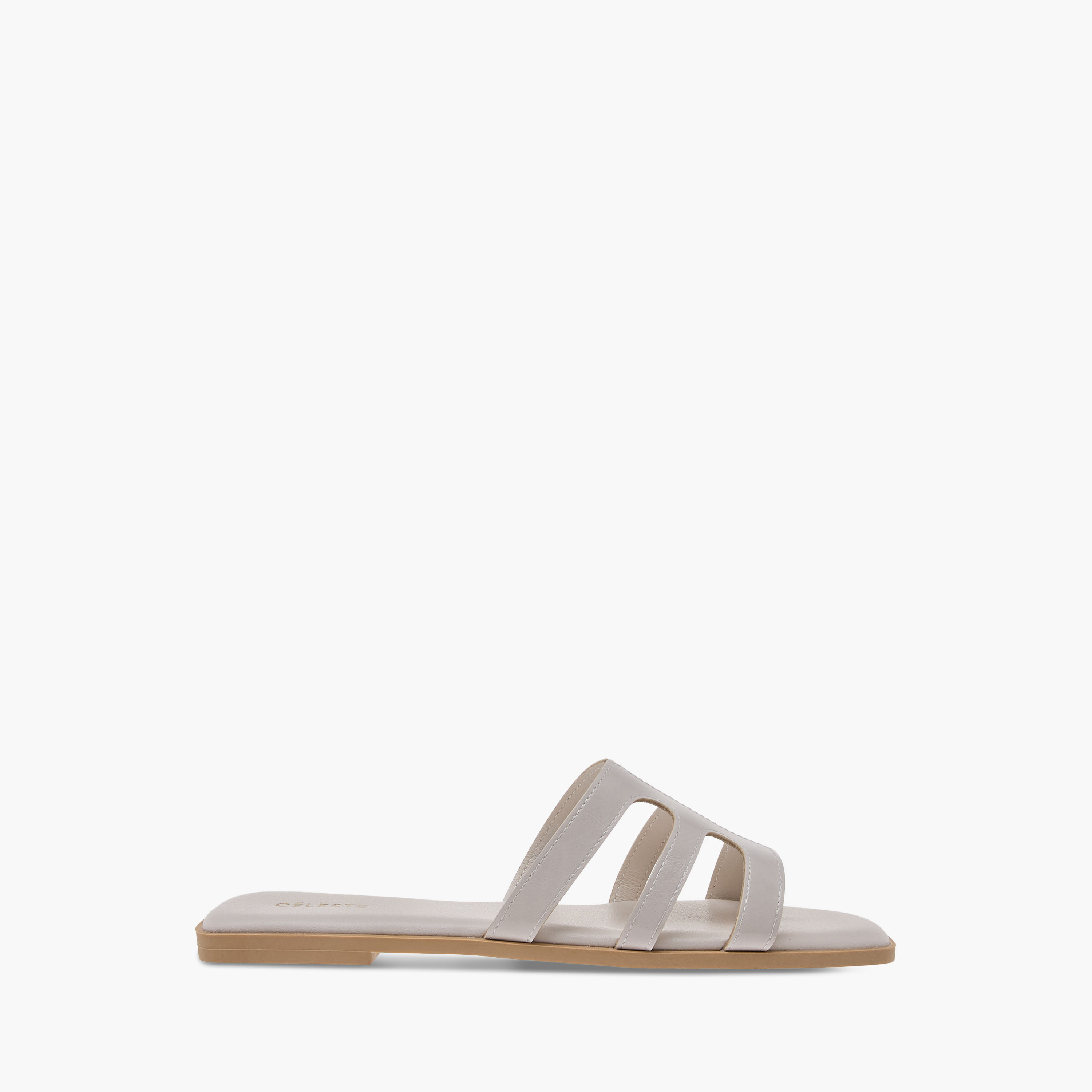صندل مسطح سادة سهل الارتداء للنساء من سيليست-women-shoes-flats-sandals-image-3