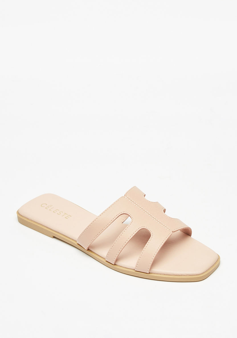 Celeste Slide Sandals-Women%27s Flat Sandals-image-0
