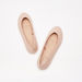Celeste Women's Textured Round Toe Ballerinas-Women%27s Ballerinas-thumbnailMobile-1