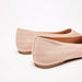 Celeste Women's Textured Round Toe Ballerinas-Women%27s Ballerinas-thumbnail-2