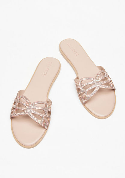 Celeste Women's Embellished Slip-On Flat Sandals
