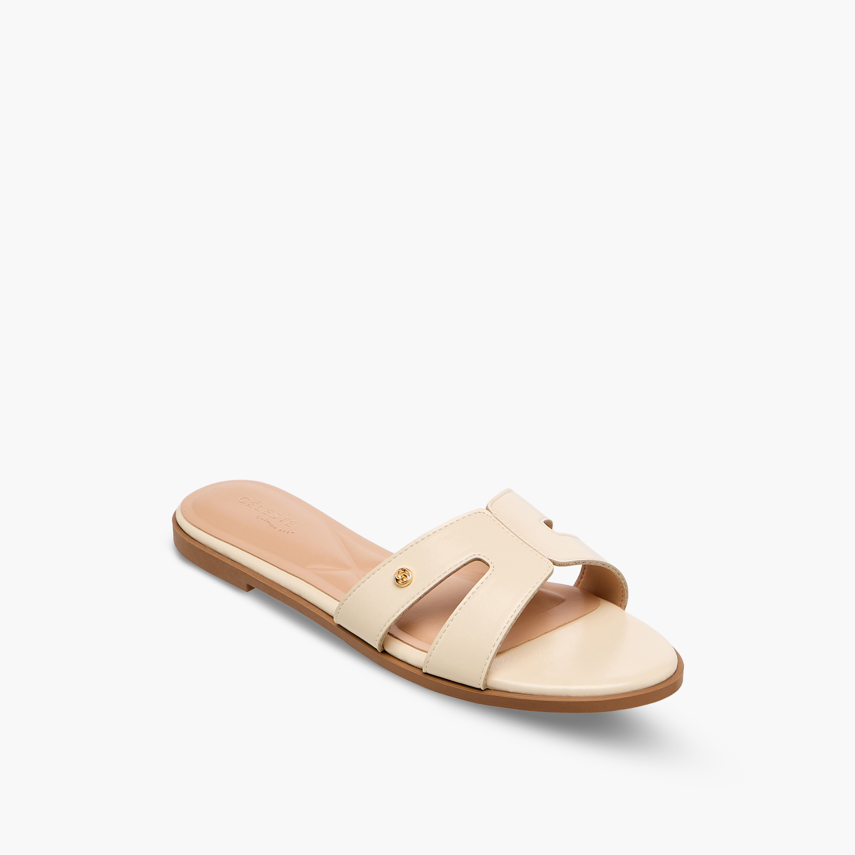 Celeste Women Cut-Out Detail Flat Sandals-women-shoes-flats-sandals-image-3