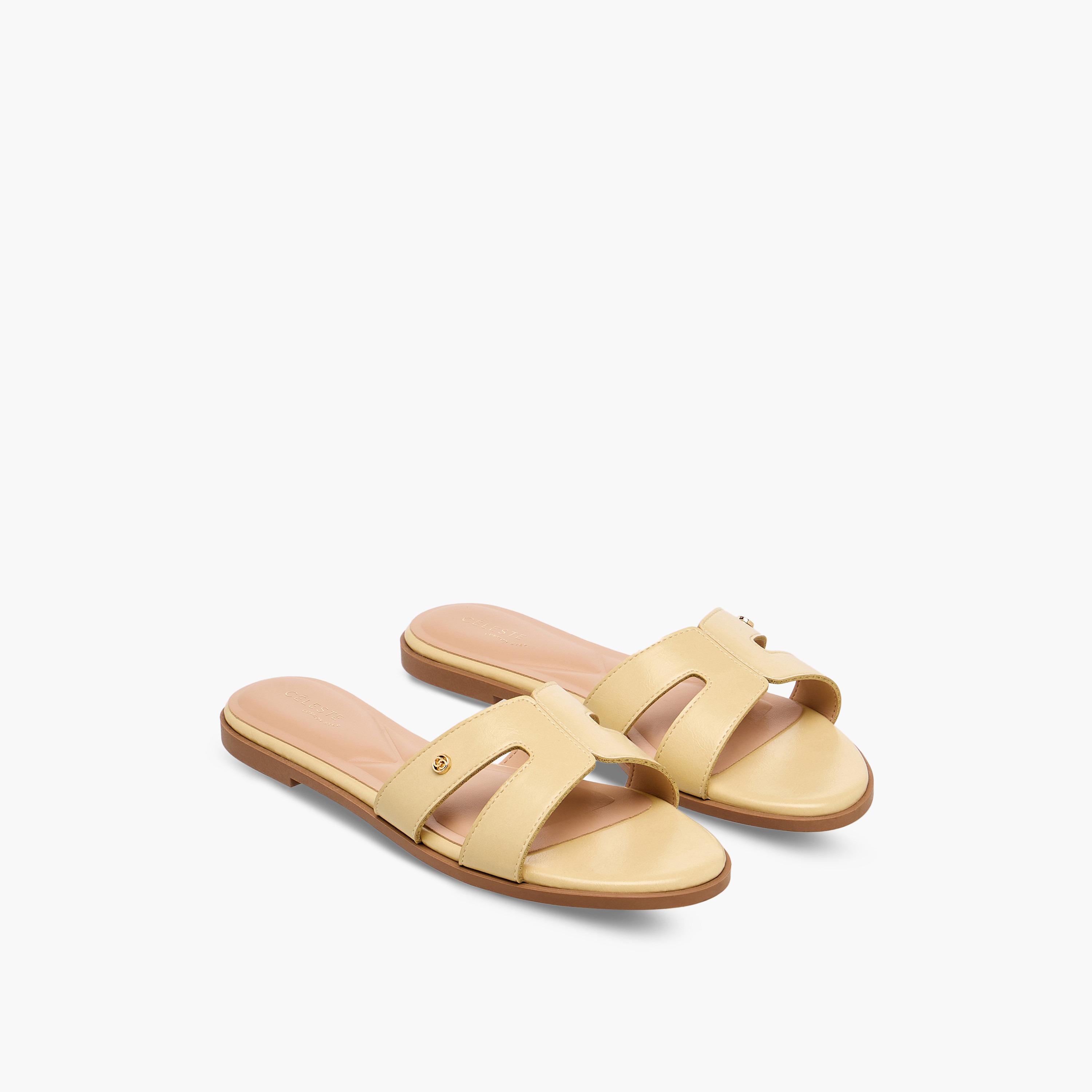 Celeste Women Cut-Out Detail Flat Sandals-women-shoes-flats-sandals-image-1