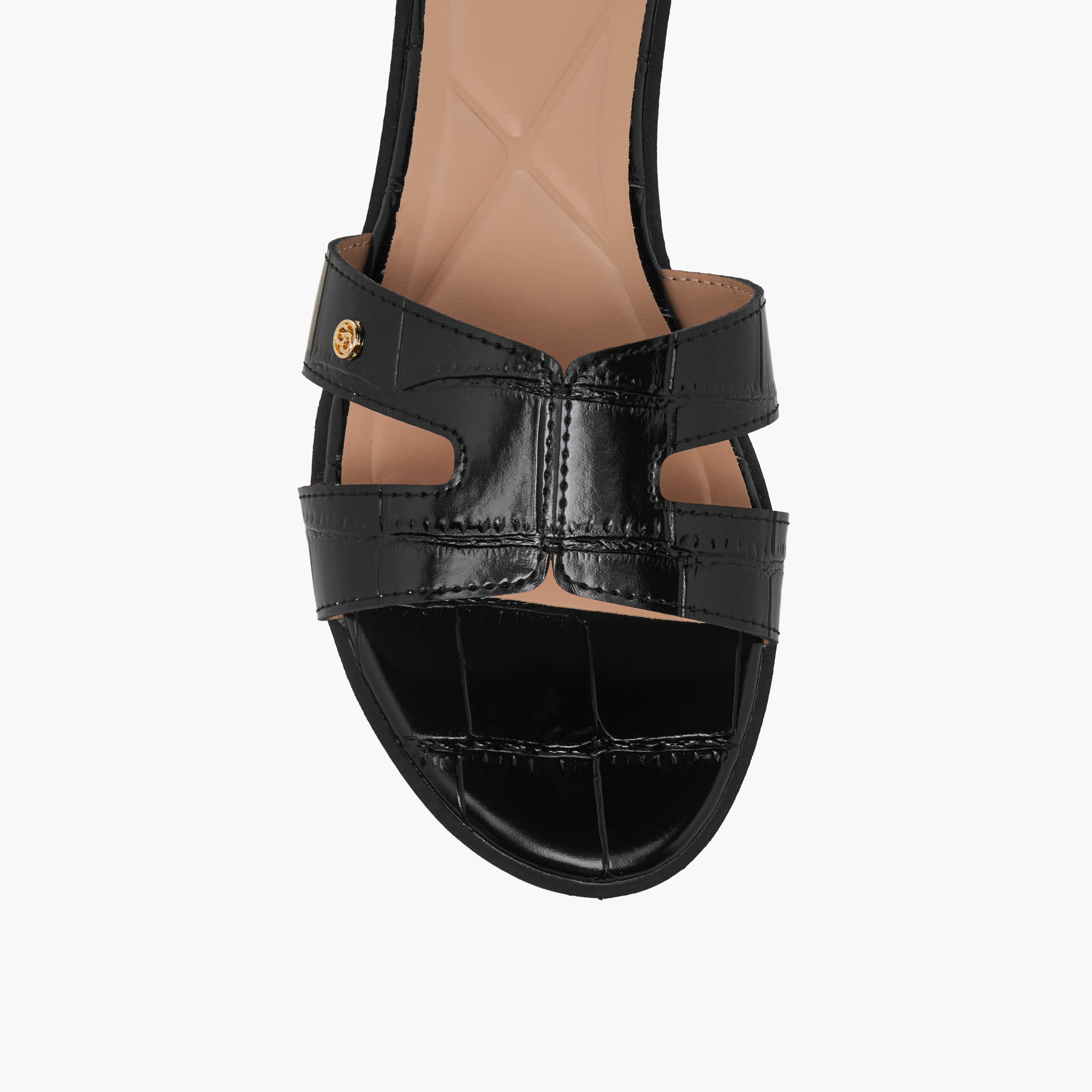 Celeste Women Animal Textured Slip-On Sandals-women-shoes-flats-sandals-image-4
