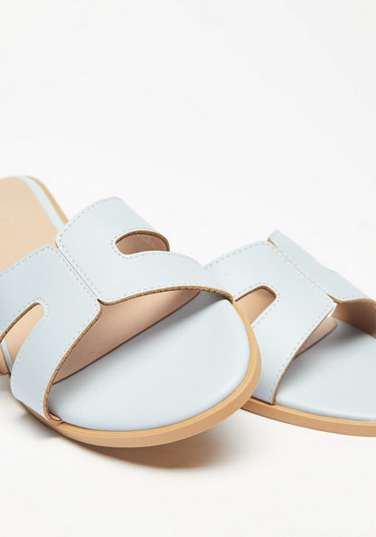 Celeste Women's Solid Slip-On Sandals-Women%27s Flat Sandals-image-3