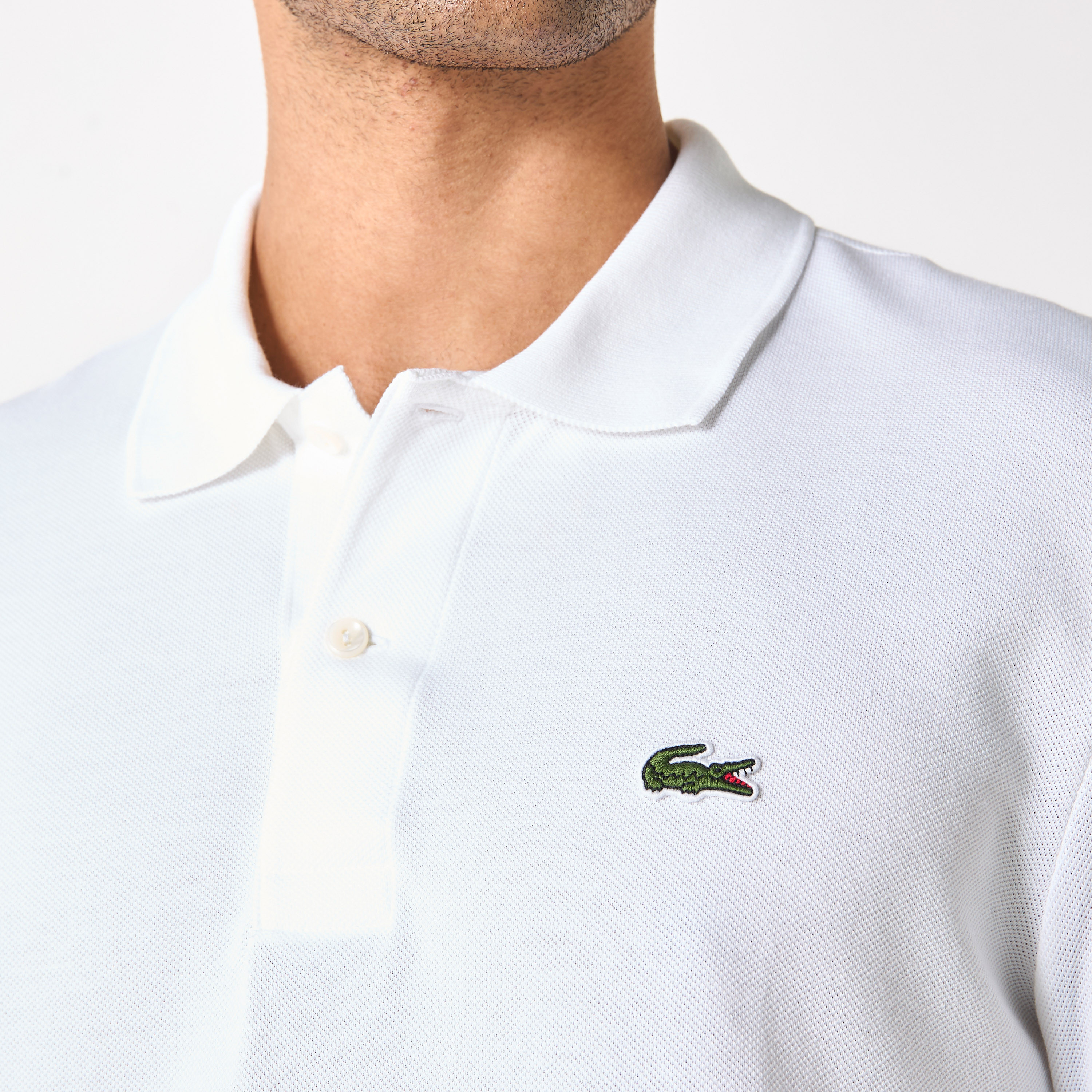 Lacoste Logo Applique Polo T-shirt with Long Sleeves-men-clothing-tshirtsandpolos-polos-image-3
