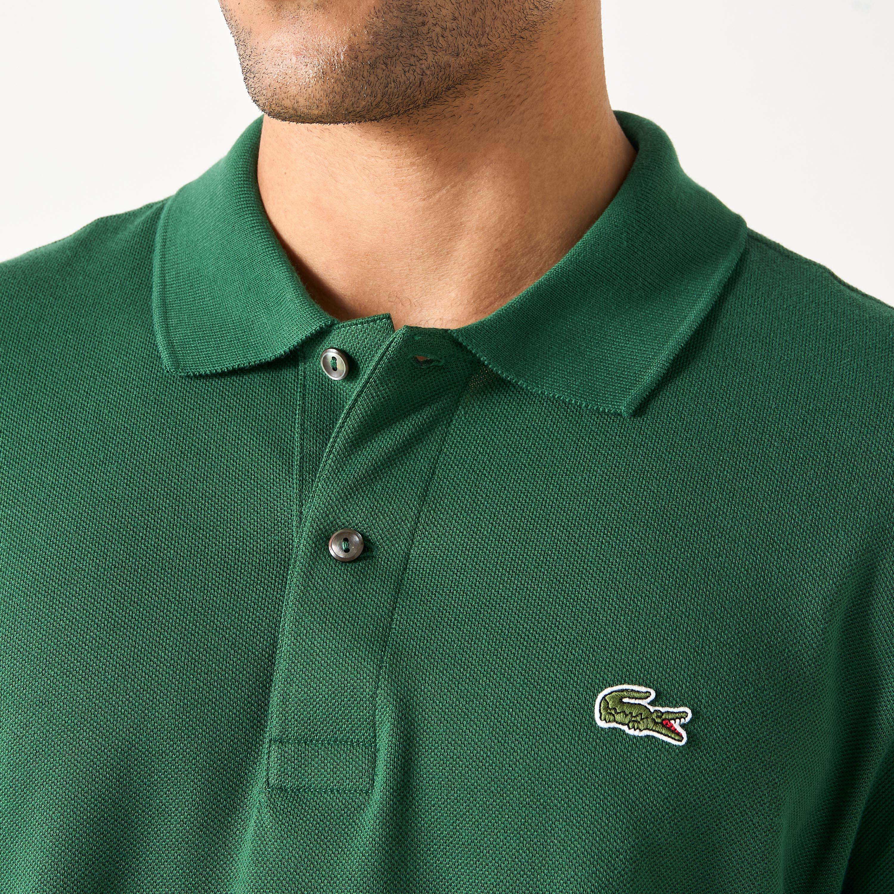 Lacoste Logo Applique Polo T-shirt with Long Sleeves-men-clothing-tshirtsandpolos-polos-image-3
